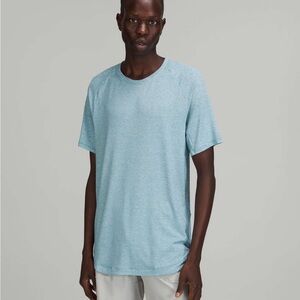 Lululemon Drysense Training Short Sleeve Shirt
Heathered Blue